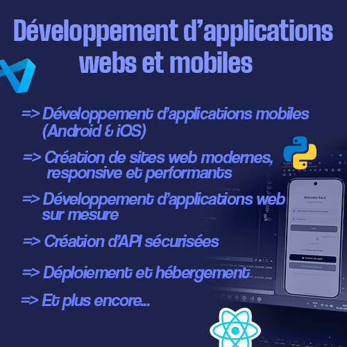 Développement d'applications